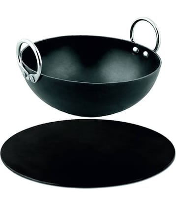 Veer - Iron Shallow Kadhai 2 mm ( 1.25 ) L