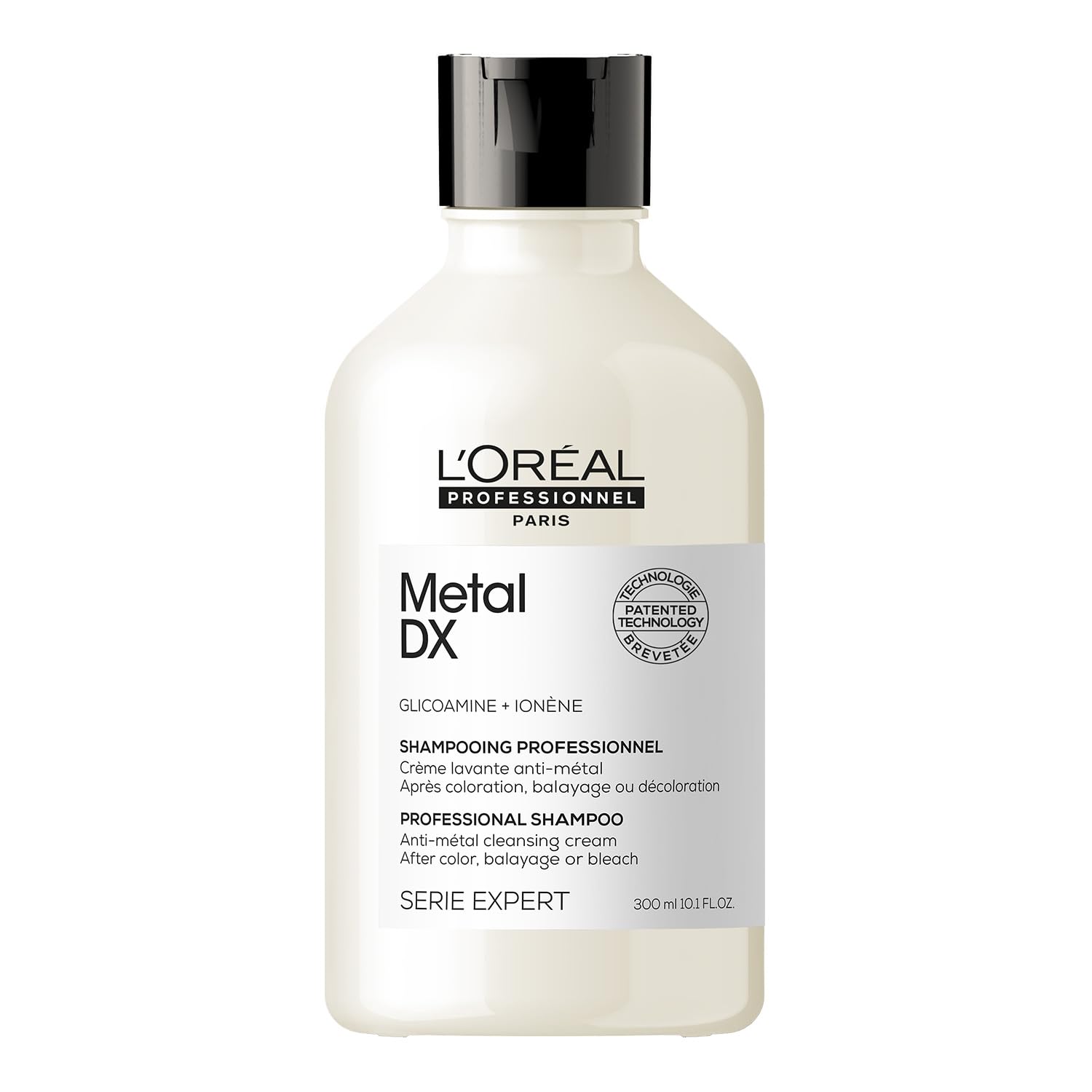 LOreal Professionnel Serie Expert Metal DX Anti-Metal Cleansing Cream Shampoo, 300ml