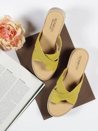 Theresa Yellow Heel-36 / Yellow