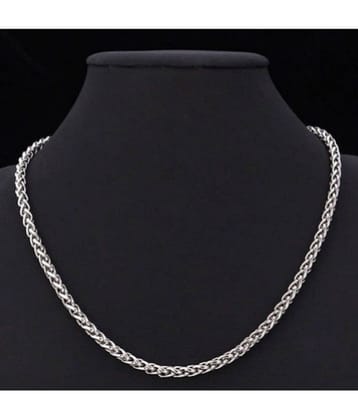 HEER COLLECTION Silver Plated Chain ( Set of 1 )