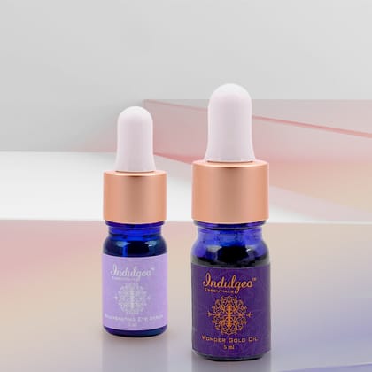 COMBO-Mini Wonder Gold Oil (5ml) + Mini Rejuvenating Eye Serum (5ml)