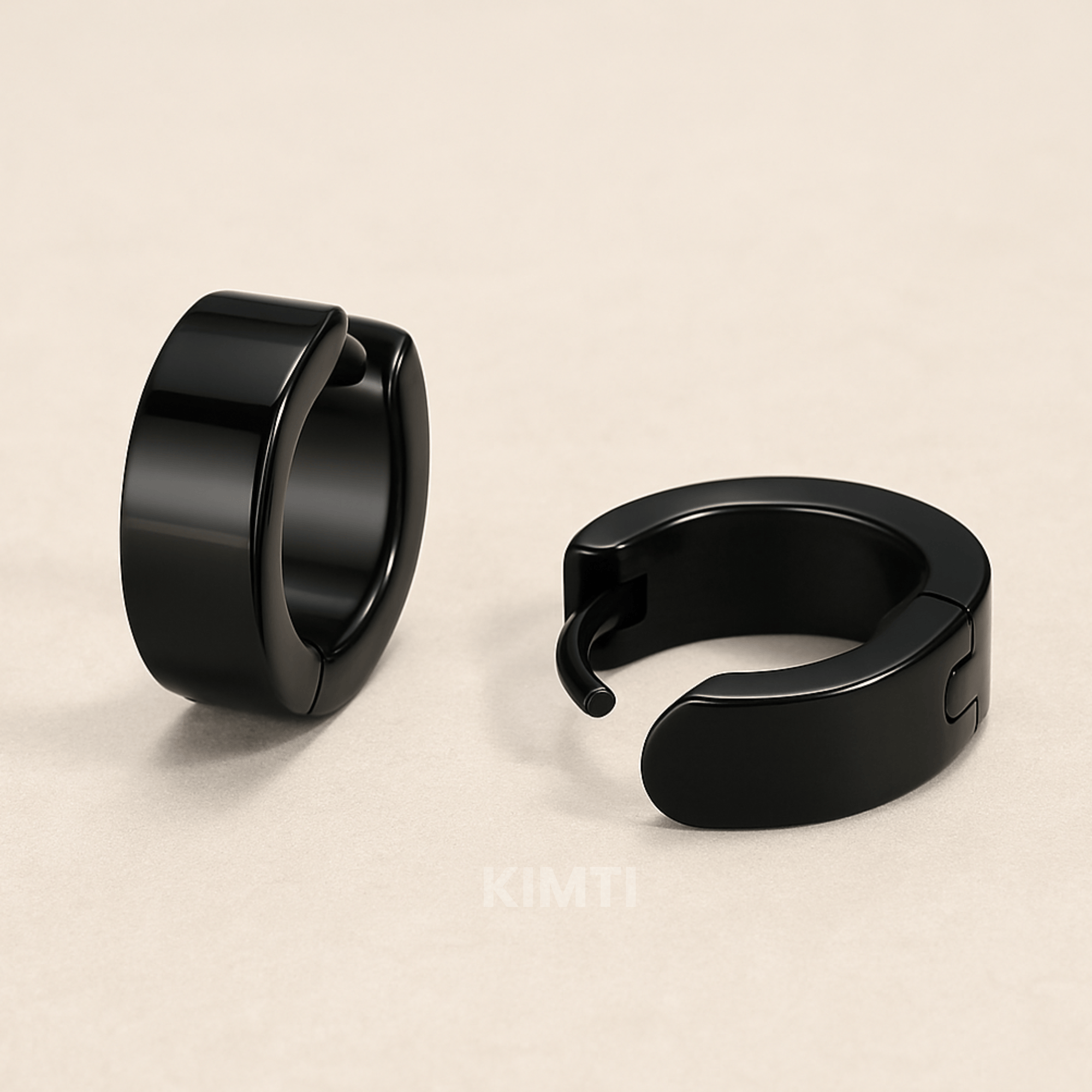 Men- Black Earring