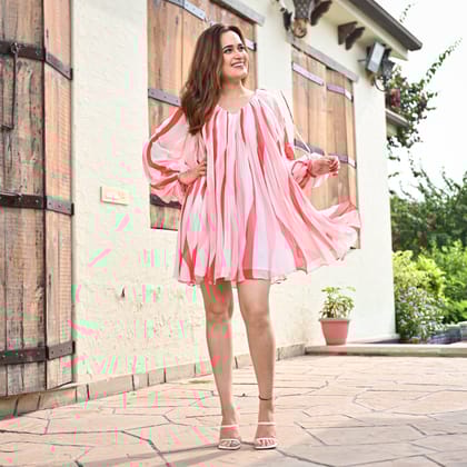 Whimsical Short Dress-XS