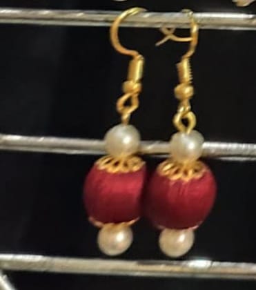 Single Bead Earrings