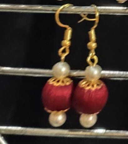 Single Bead Earrings