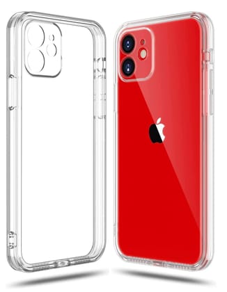 JGD PRODUCTS for iPhone 11 Premium Hybrid Transparent Soft Slim Dust Proof Back Case Cover with Camera Protection JGD PRODUCTS for iPhone 11 Premium Hybrid Transparent Soft Slim Dust Proof Back Case Cover with Camera Protection - Transparent / iPhone 11