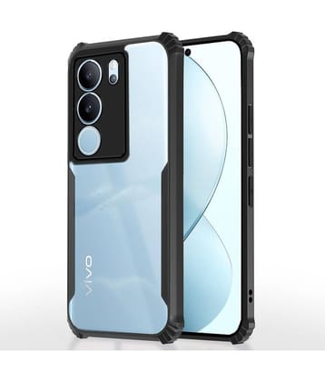 Case Vault Covers Shock Proof Case Compatible For Polycarbonate Vivo V29 Pro 5G ( Pack of 1 )