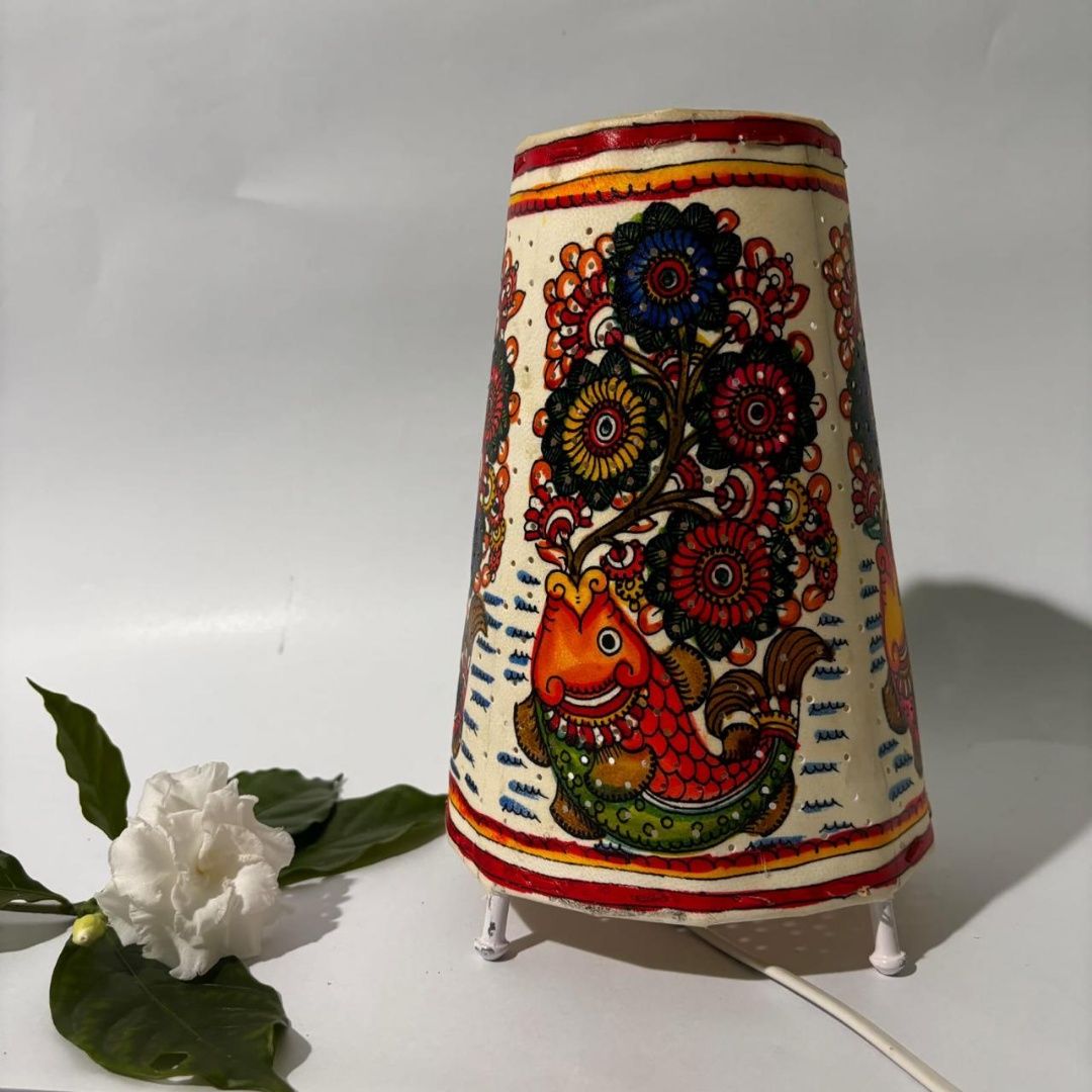 8 inch Fish design round lamp