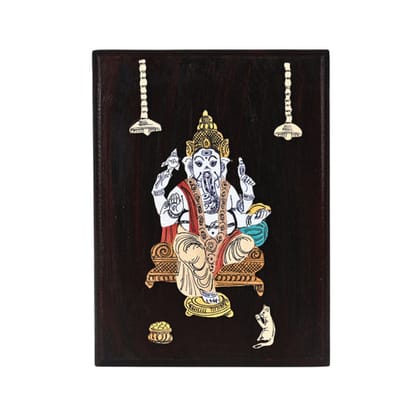 3D Lord Ganesha Wall Decor - 30cm