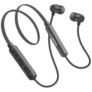SIGNATIZE Flexible Wireless Bluetooth Bullet Neckband Headset Super Bass Flexible Bluetooth Headset-SZ-1118
