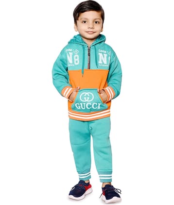 New Collection Pack of 1 Boys Polyester Cardigan Sweater ( Green )