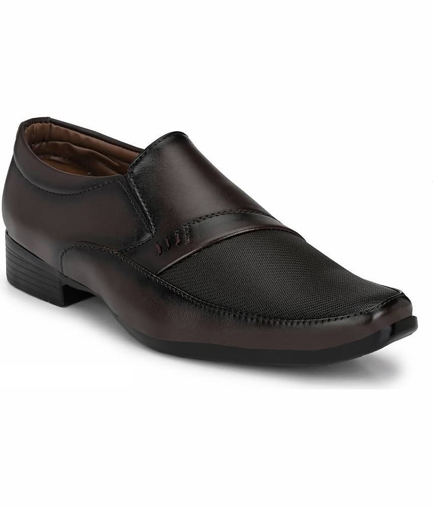 Sir Corbett - Brown Men's Slip On Formal Shoes