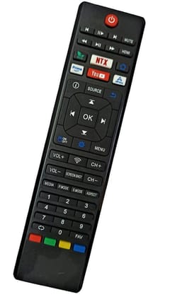 Ehop Compatible Remote Control for Croma Smart LED LCD TV with YouTube,Netflix and primevideo Buttons (Please Match with Your Old Remote Before Placing Order)