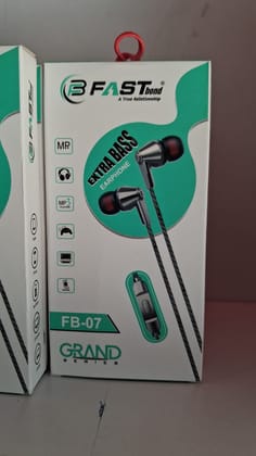Fast bond earphone extra bass