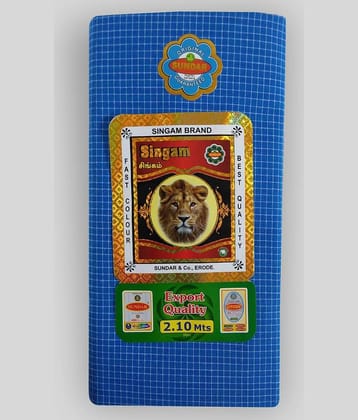 Sundar Blue Lungi