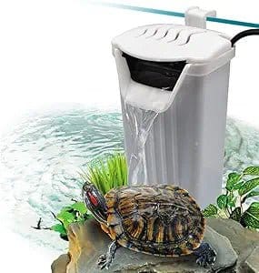TF-500 Aquarium Turtle Filter – 350L/H Low-Water Fountain Filter & Hanging Circulation Pump