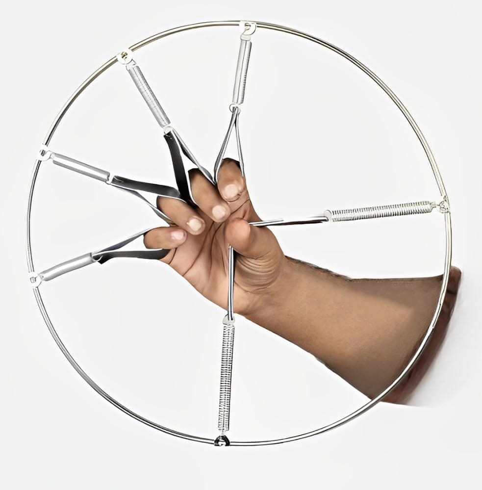 Hand & Finger Grip Round Exerciser: Designed for Physiotherapy, Paralysis Rehabilitation, and Hand Strengthening at Home & Clinics