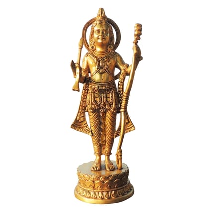 Brass Showpiece Ramlala God Idol Statue (BSMAS1738 E)