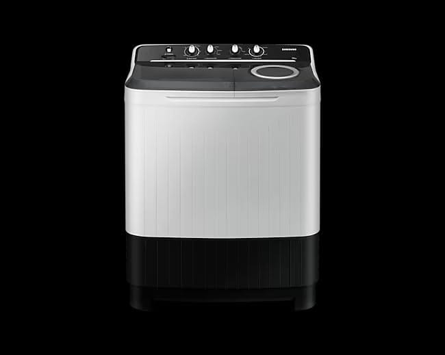 Samsung 9 kg, 5 star, Semi-Automatic Top Load Washing Machine (WT90C4260GG/TL, Air Turbo Drying, Light Gray, 2023 Model)