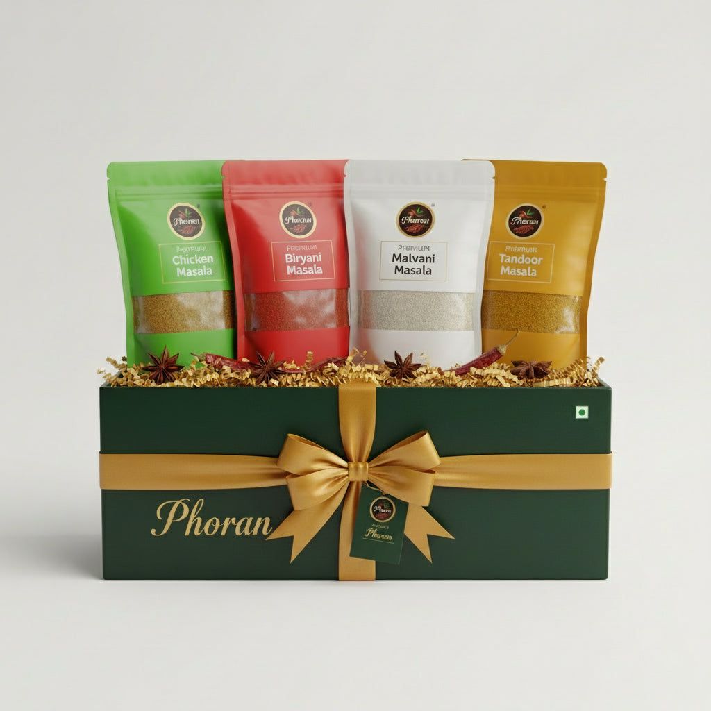 200 gm Combo Phoran Special Masala Pack  - 4 Spices 50 gm each -  Premium Spices  Chicken, Biryani, Malvani & Tandoori | Phoran