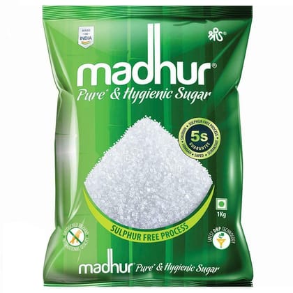 Madhur Pure & Hygienic Sugar, 1 Kg