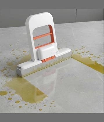 Theos Mini Mop for Kitchen, Floor, Glass, Car & More | Portable Cleaning Sponge Mop Handheld Self-Squeeze Sponge Cleaning Tool Wet and Dry Use Cleaning System for Small Spaces