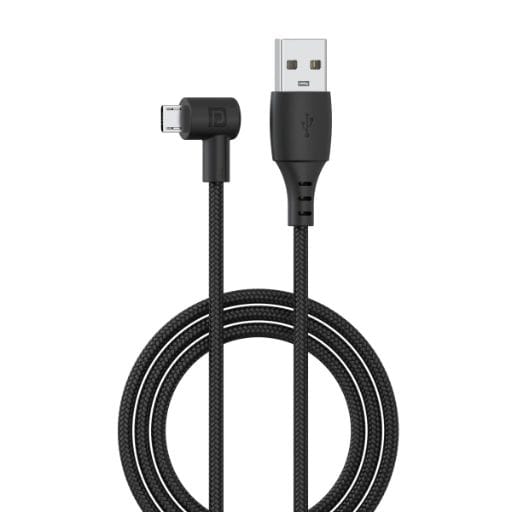 Portronics Konnect HD 3A Fast Charging Micro USB Cable (Black)
