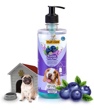 Pup Cide - Blue Silicone Dog Medium Cages/Carrier - None