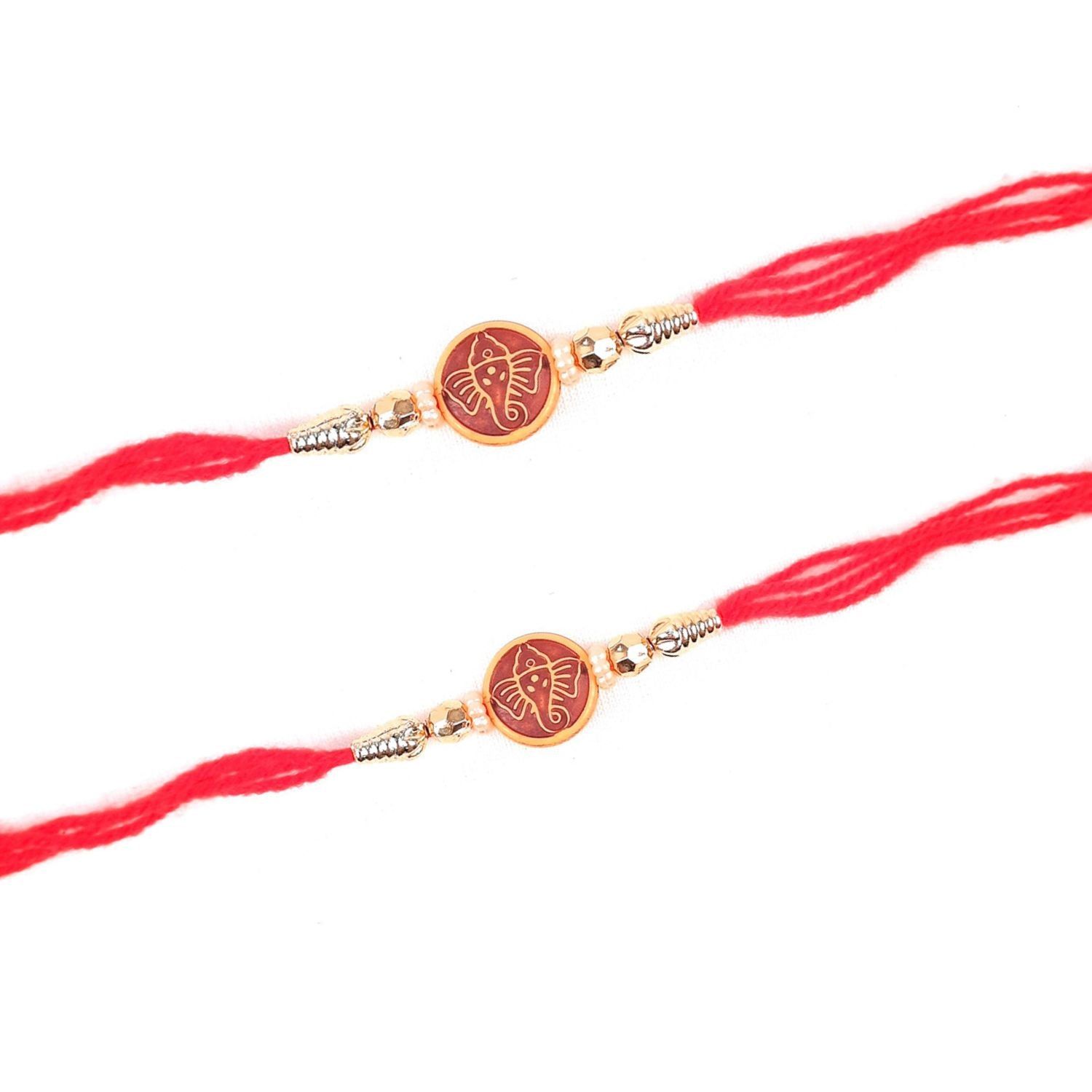 Rakhi Designer Premium | Rakhi Combo for Bhaiya, Bhabhi, Brother & Kids | For Raksha Bandhan-Pack of 2