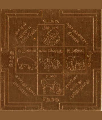 Sri Bakthi Today Panchasiras Sthapanam Yantram 5 Siras Yendram