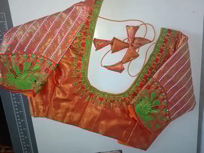 Lace Embroidered Blouse in Pink