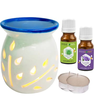 Peepalcomm Ceramic Aroma Oils & Diffusers Set - Pack of 5