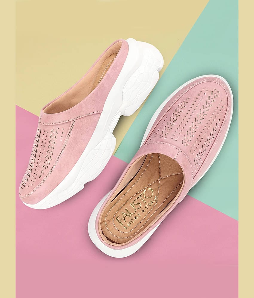 Fausto - Beige Women's Slip On