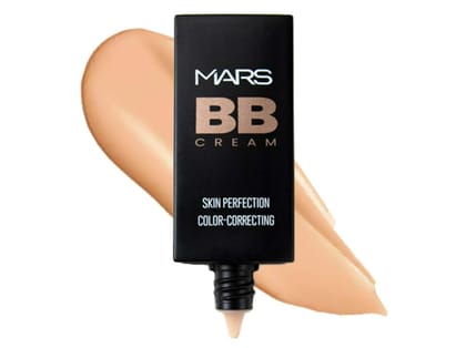 MARS BB Cream Lightweight Foundation, Blendable BB Cream for Women, Colour Correction for All Skin Types - 30 ml - 03-MEDIUM MARS BB Cream Lightweight Foundation, Blendable BB Cream for Women, Colour Correction for All Skin Types - 30 ml - 03-MEDIUM