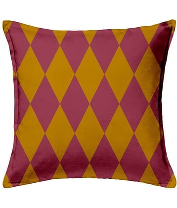 Houzzcode - Water Repellent Multi Polyester Pillow Covers 40x40x3 ( Pack of 1 )