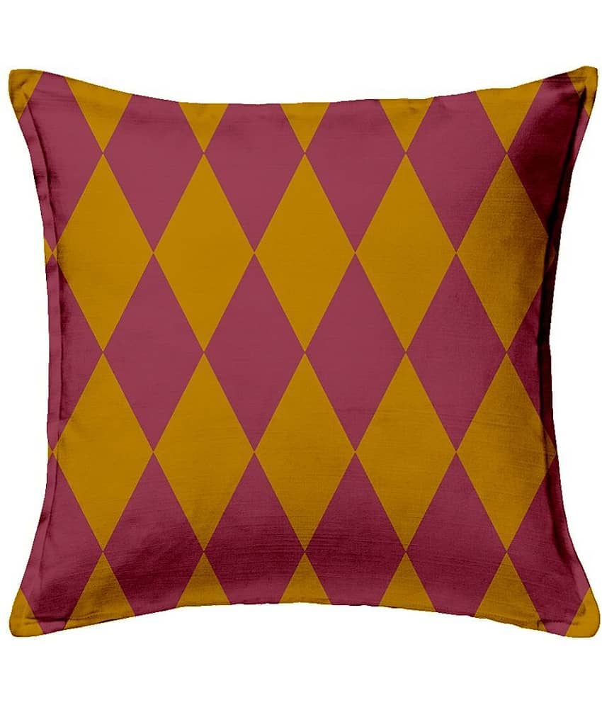 Houzzcode - Water Repellent Multi Polyester Pillow Covers 40x40x3 ( Pack of 1 )