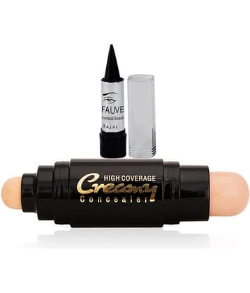 ADS GCI Kajal With High Coverage Creamy Concealer Beige 8 gm