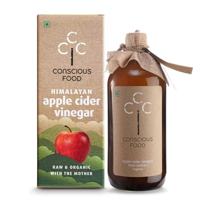 Conscious Food Apple Cider Vinegar 500 Ml