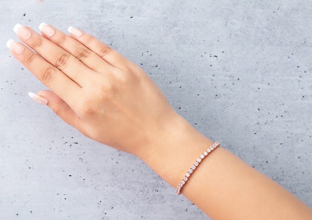 Charming Round Tennis Bracelet