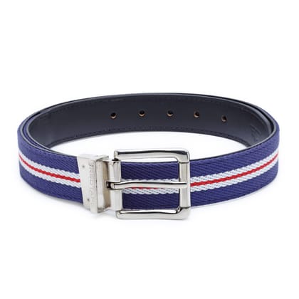 Red Tape Men Navy Black Leather Reversible Belt
