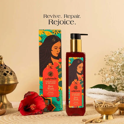 ashpveda Japapatti Brahmi Hair Wash Shampoo for Dry Scalp