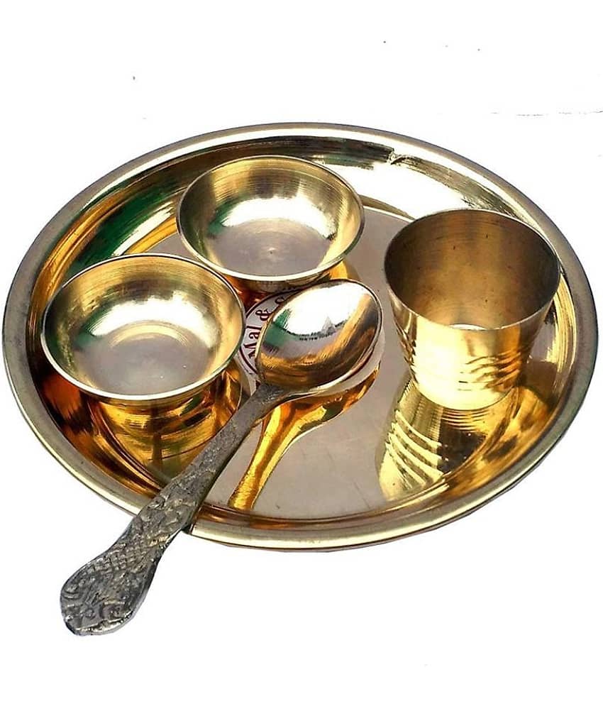 DvR ClicK - Pooja Thali Set 5 cm ( Pack of 1 )