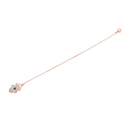 Senco Gold Captivating Perception Diamond Bracelet (3.2 gram / 0.1 Ct / HI-SI / 18K Rose Gold)