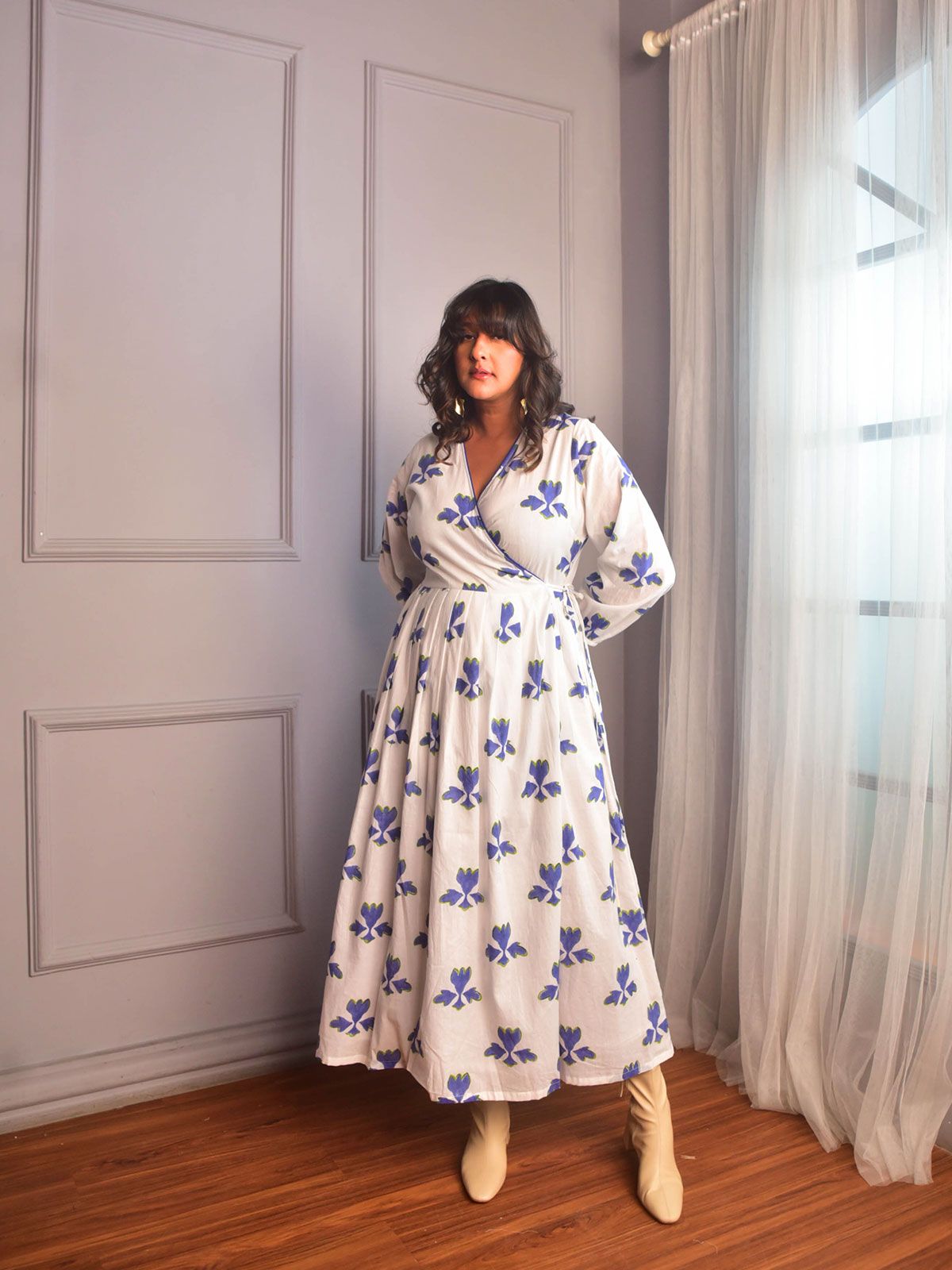 Shay Wrap Dress-XS