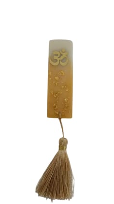 Elegant Om Bookmark - Spiritual Gold Leaf Book Accessory