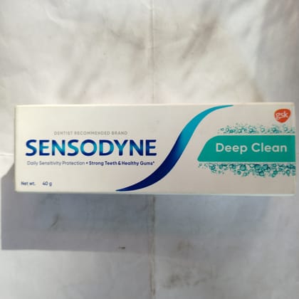Gsk Sensodyne Deep clean strong teeth & healthy gums 