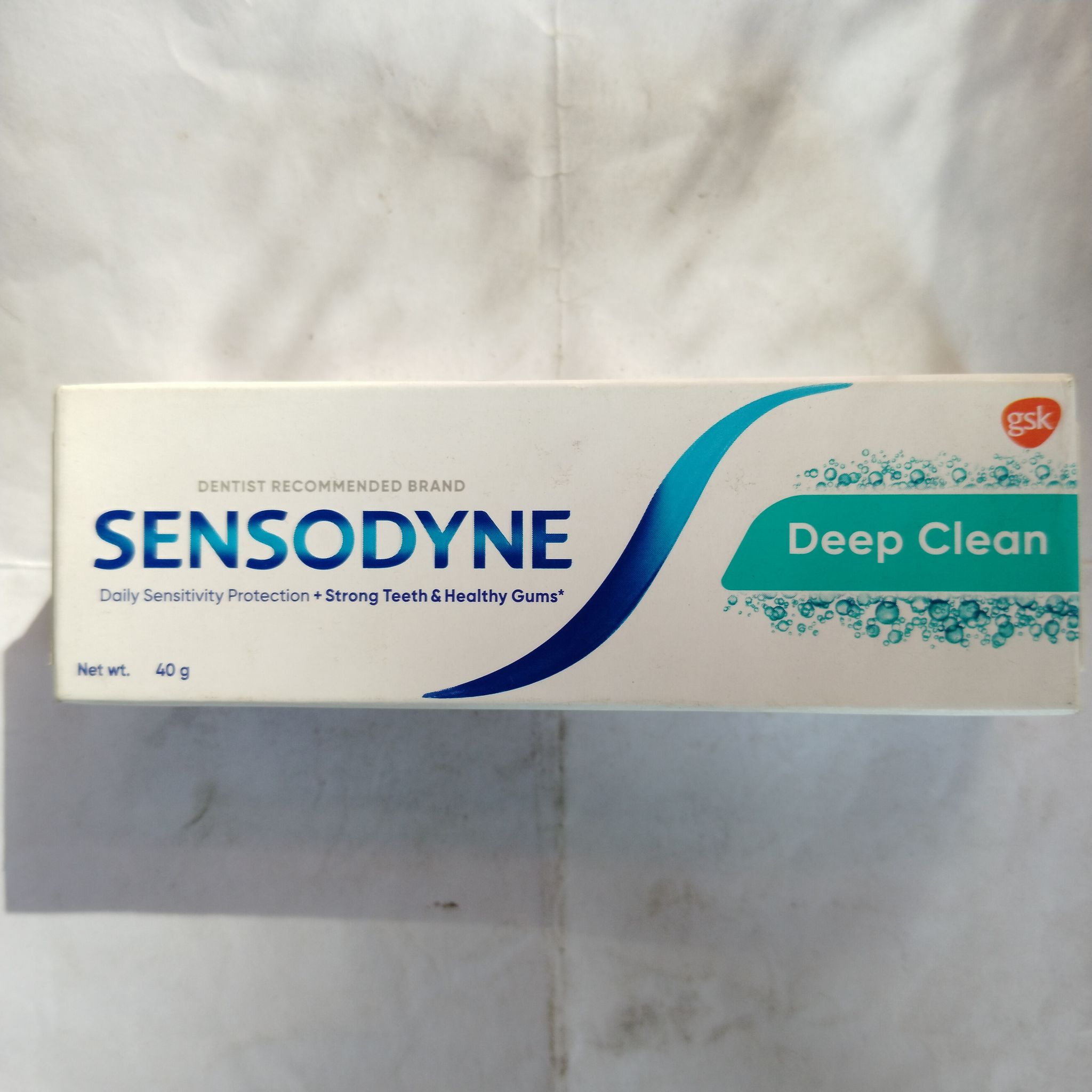 Gsk Sensodyne Deep clean strong teeth & healthy gums 