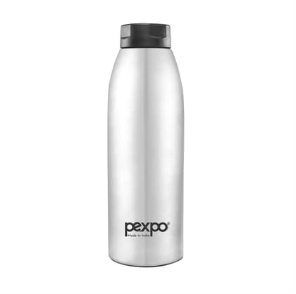 Pexpo 24 Hrs Hot & Cold Stainless Steel Vacuum Insulated ISI Certified Flask, 900 ml, Silver | Thermosteel Flask | BPA-Free | Eco-Friendly | Leak Proof | Home | Travelling | Hiking | Gym