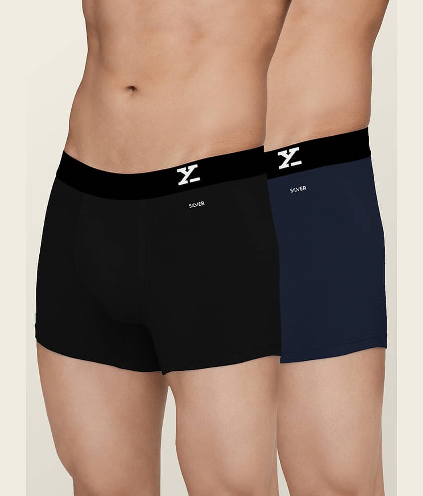 XYXX Pack of 2 Cotton Trunks For Men's ( Multicolor )