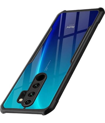 VAKIBO Plain Cases Compatible For Rubber Mi Redmi Note 8 Pro ( Pack of 1 )